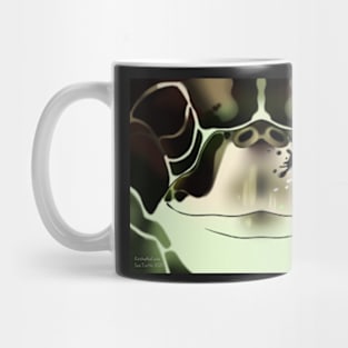 Agender Sea Turtle Face Mug